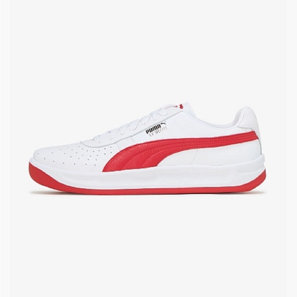 Puma white / Barbados Cherry 🍒 🇧🇧 Sz 12 brand new with tags and original box